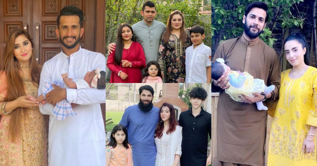 beautiful-pictures-of-famous-cricketers-celebrating-eid-with-their-families