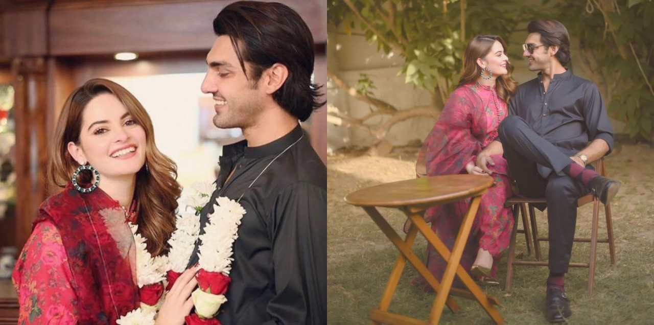 ‘Here Is To Forever’ – Lovebirds Minal & Ahsan Announce Their Baat Pakki With Latest Photos