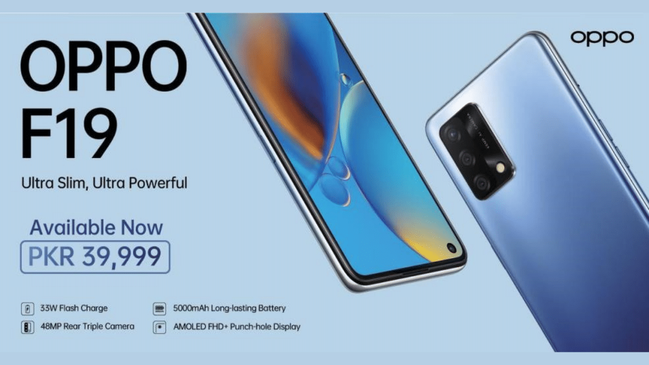 OPPO Launches OPPO F19 in Pakistan