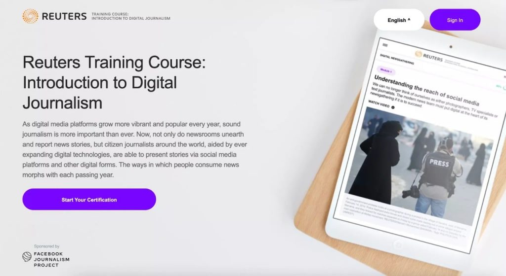 reuters-launches-the-reuters-digital-journalism-course-in-partnership-with-the-facebook-journalism-project