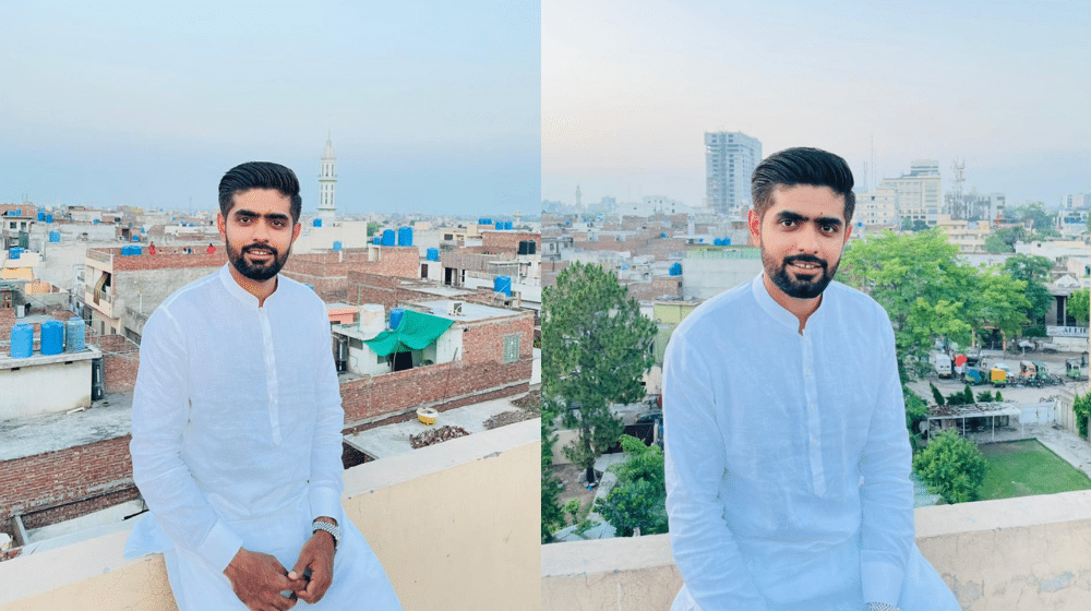 Babar Azam Shares Pictures of His Old House
