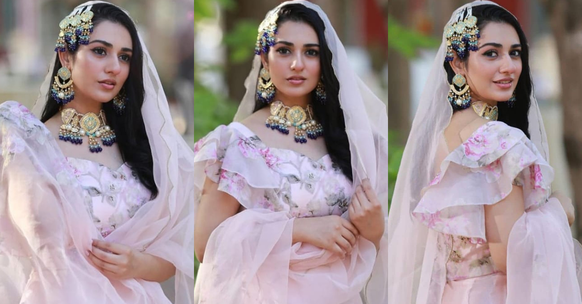 Sarah Khan’s Beautiful Bridal Look For Upcoming Drama Laapata