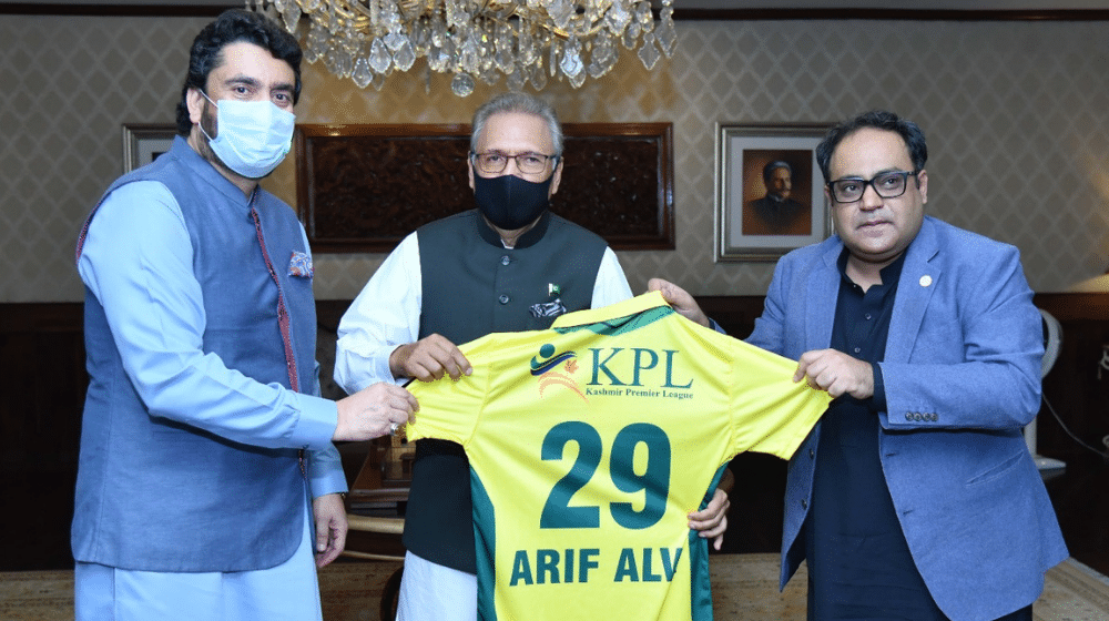 Kashmir Premier League Will Promote Young Talent: President Arif Alvi