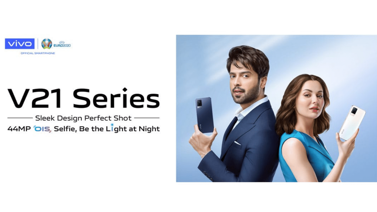 Vivo Announces Hania Aamir and Fahad Mustafa as Brand Ambassadors for V21 Series