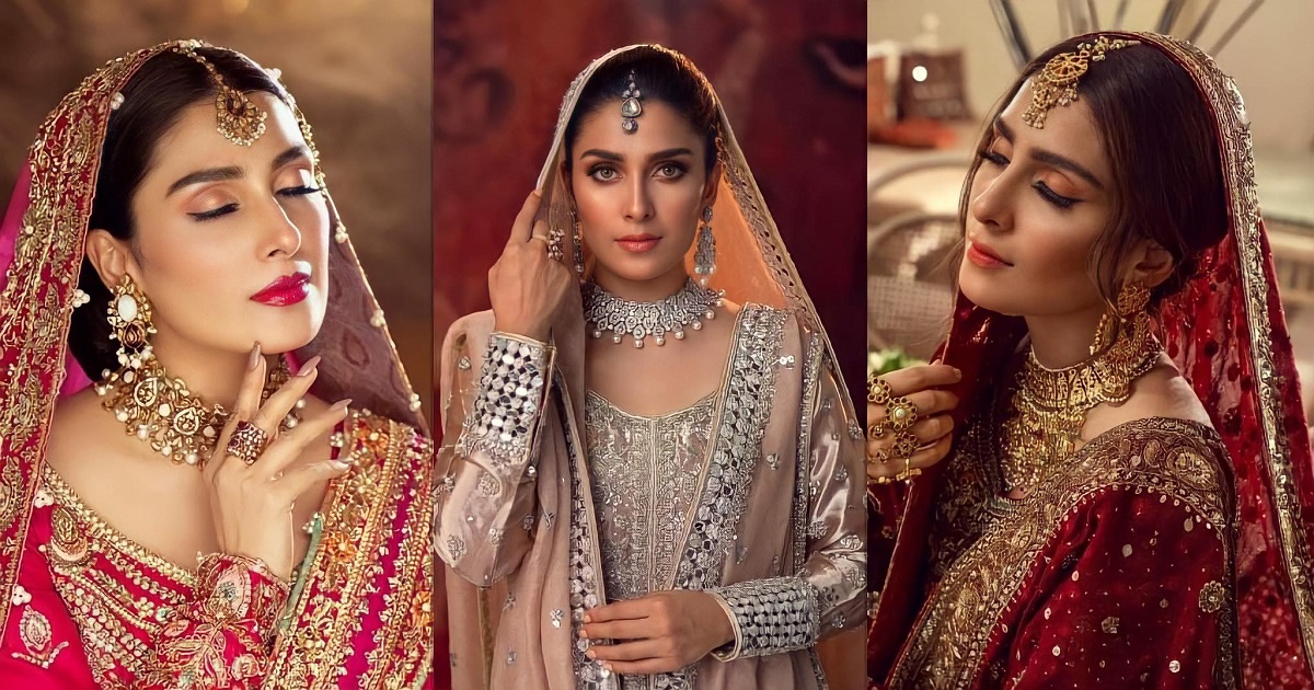 Ayeza Khan’s Latest Best Bridal Looks