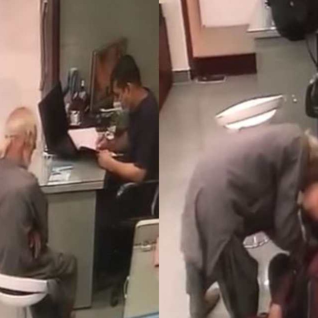 watch:-old-man-posing-as-patient-robs-2-doctors-at-their-clinic-in-karachi