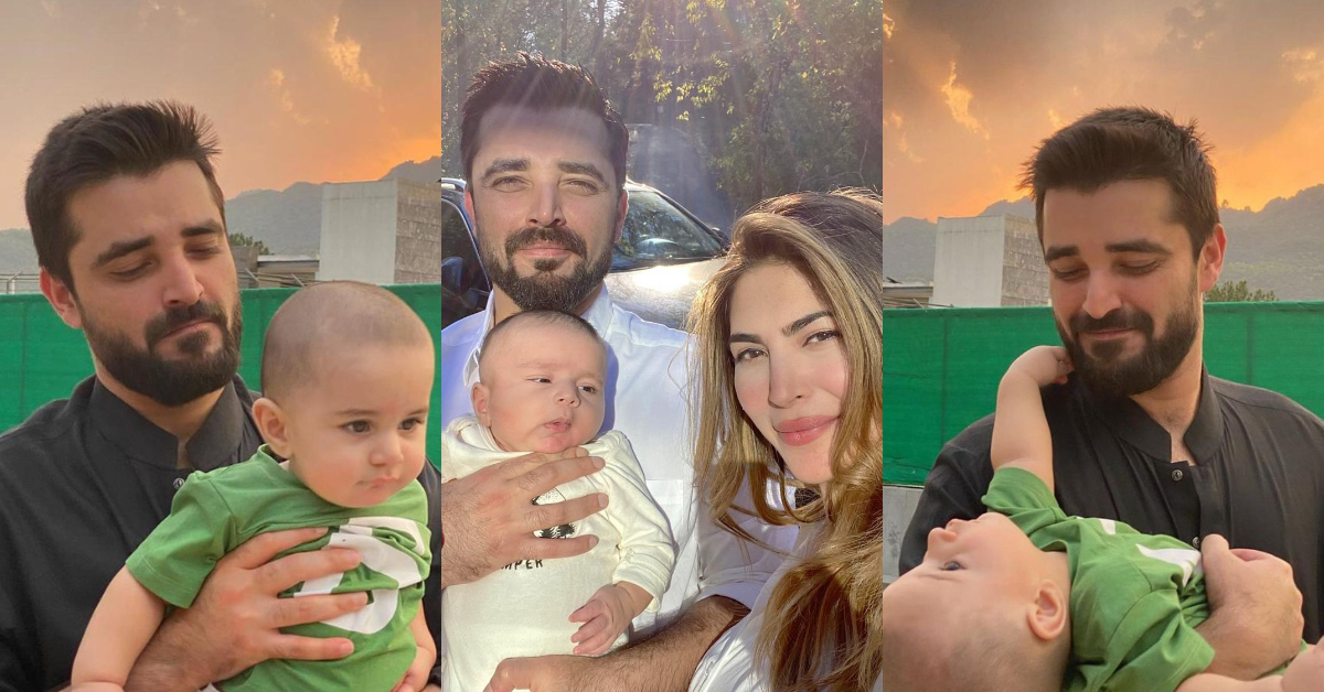 Hamza Ali Abbasi Is Cheerfully Playing with Son – Recent Pictures
