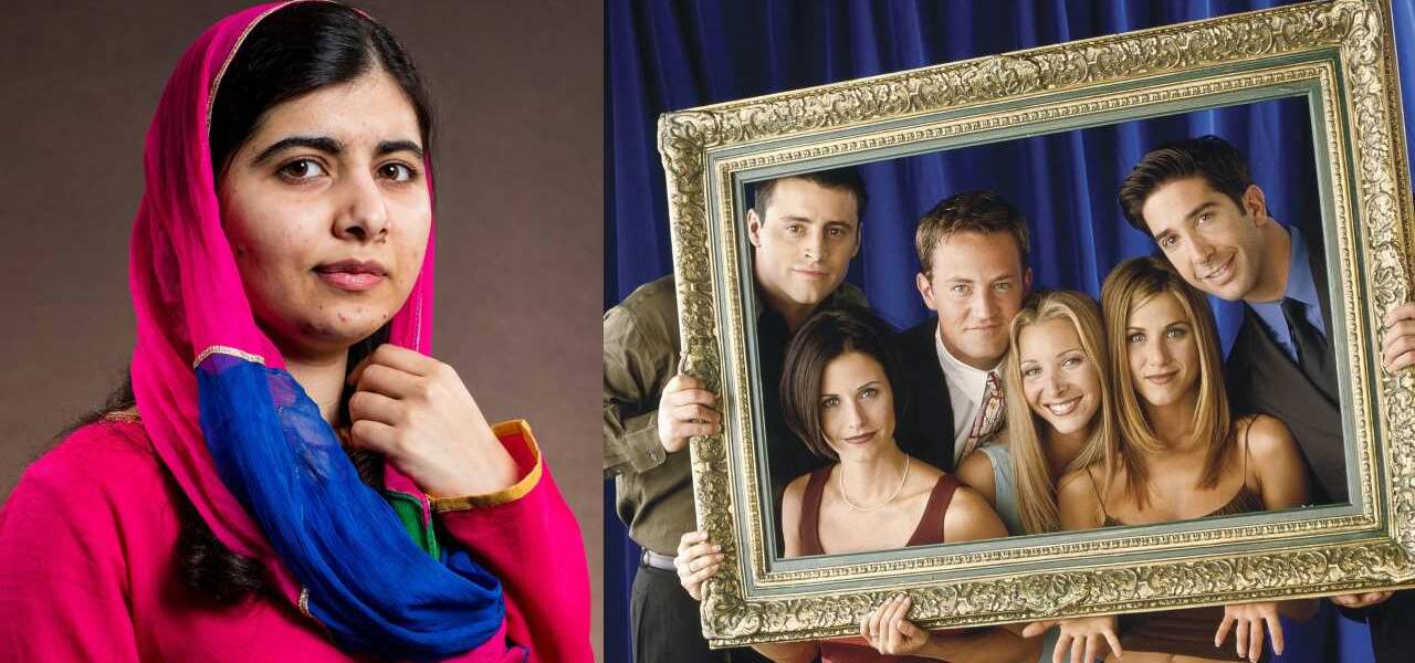 malala in friends reunion