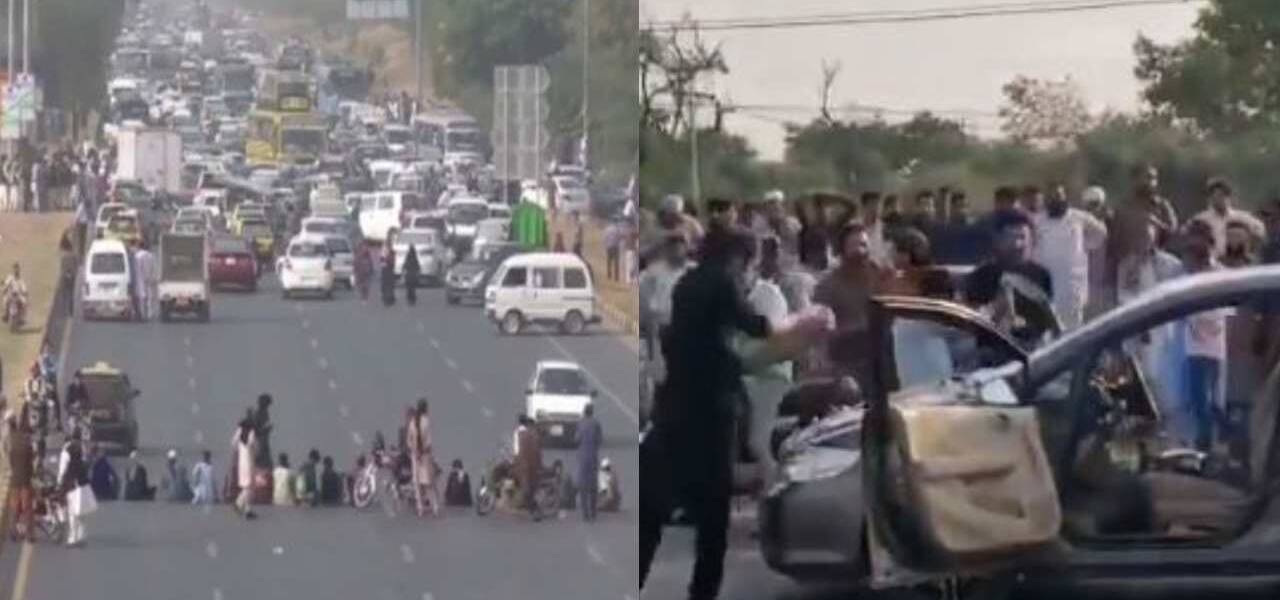 faizabad interchange protest