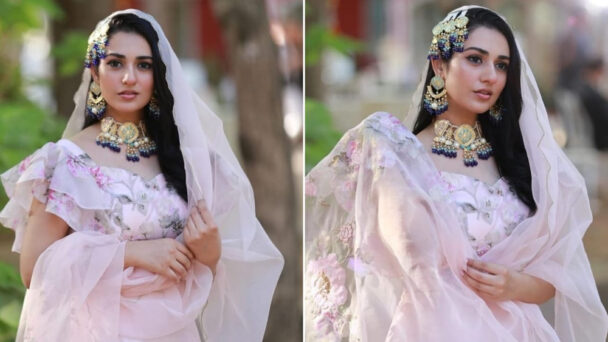 Sarah Khan Gives Princess Vibes In an Ethereal Dress 