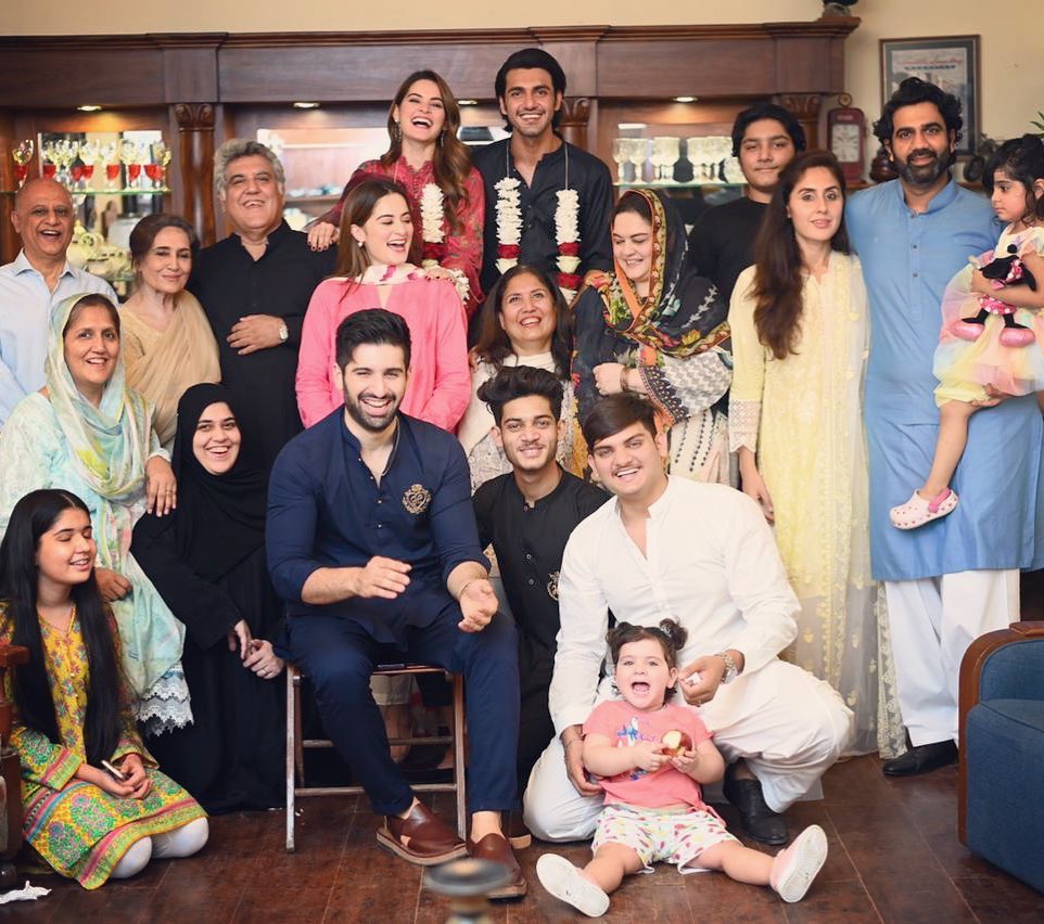 Minal Khan and Ahsan Mohsin Shared Unseen Pictures From Their Baat Paki