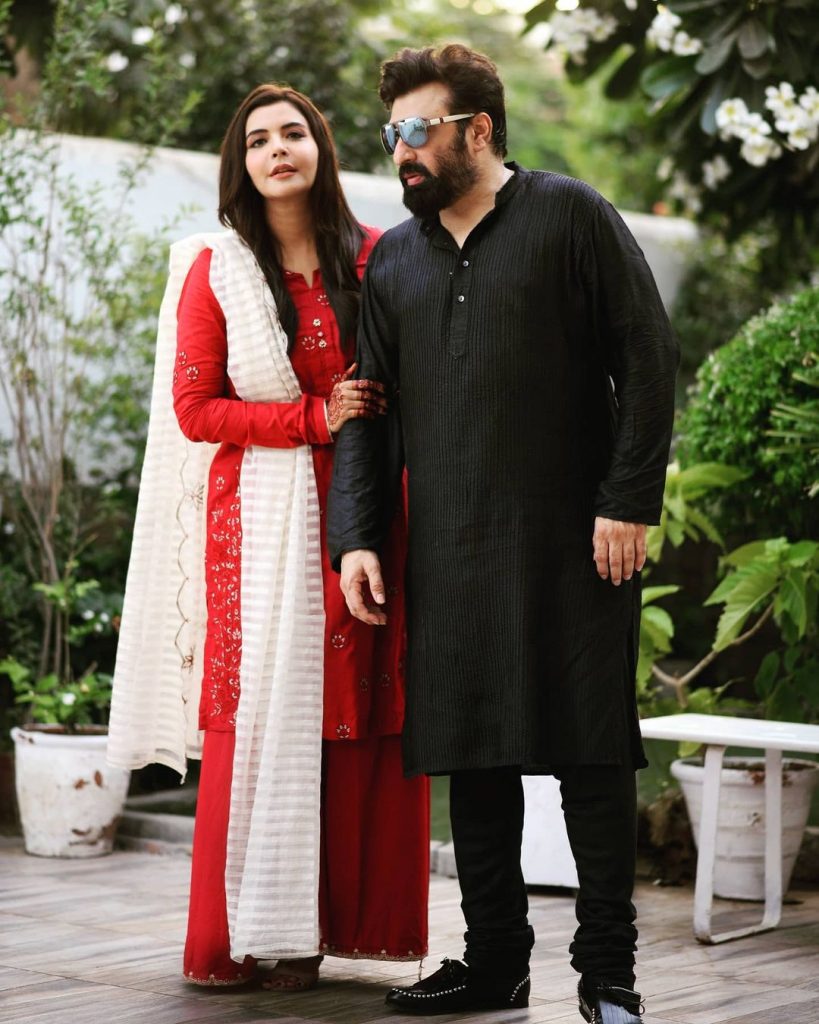 Eid Portraits Of Nida Yasir With Her Family