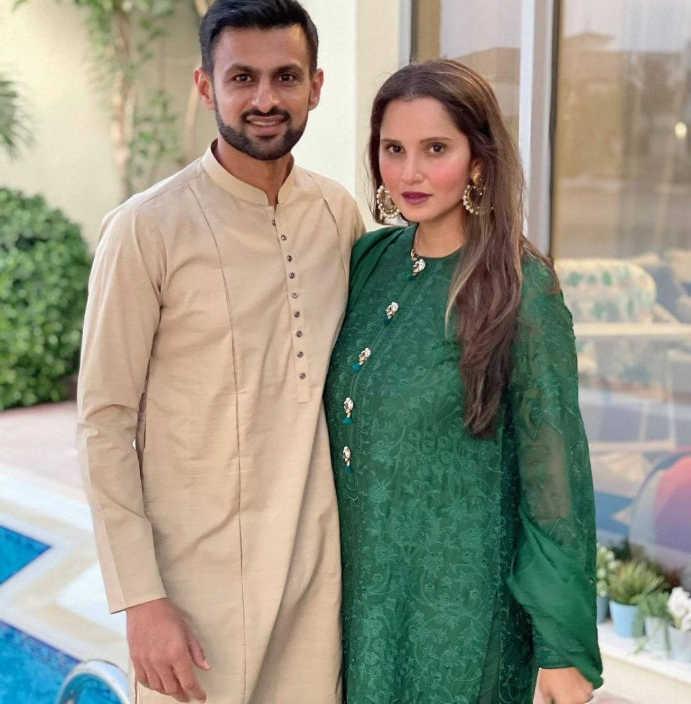 Shoaib Malik Celebrated Eid-ul-Fitar With Wife Sania Mirza In Dubai