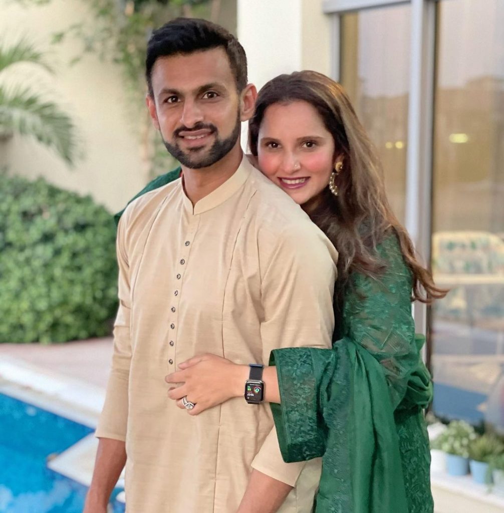 Shoaib Malik Celebrated Eid-ul-Fitar With Wife Sania Mirza In Dubai