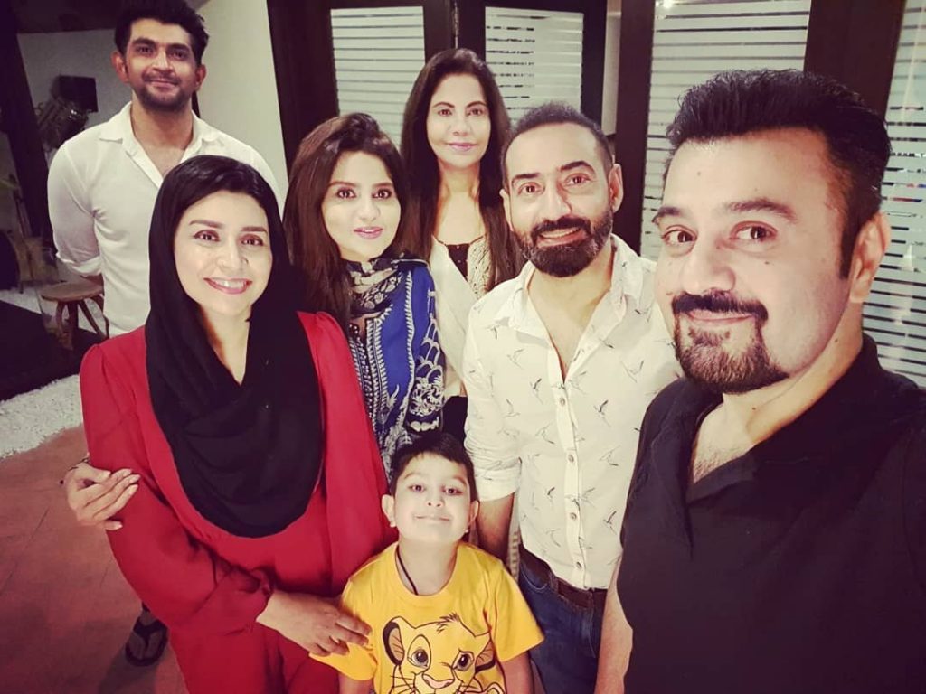 Ahmed Ali Butt And Fatima Khan At Iftar Dinner With Friends
