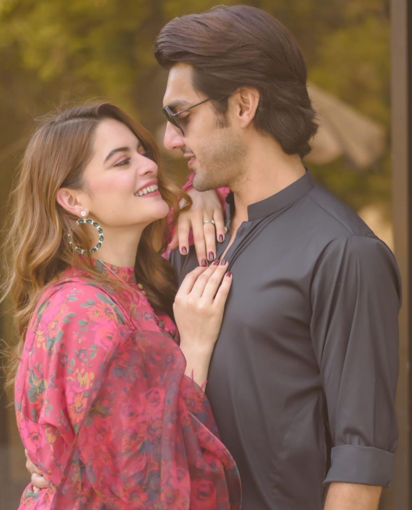 Aiman Khan Has A Request For Ahsan Mohsin Ikram