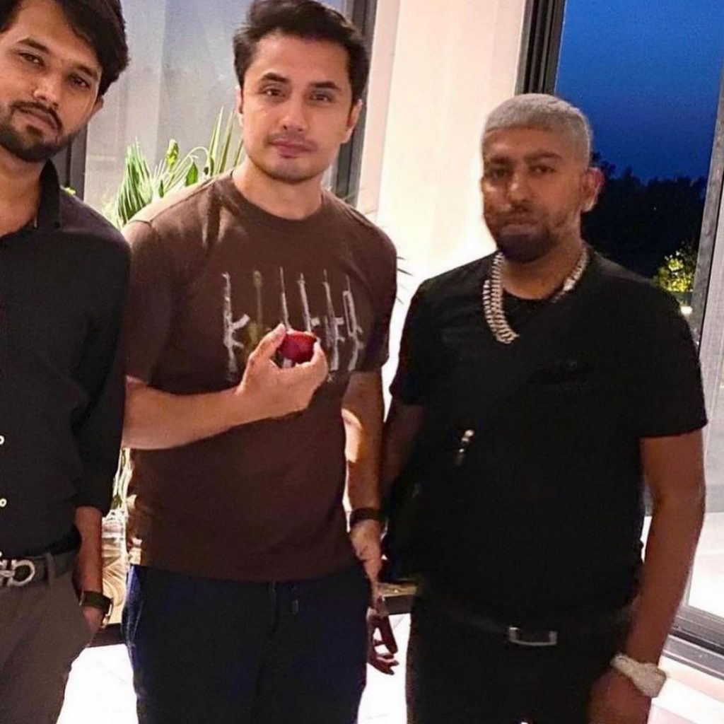 Ali Zafar's Birthday Celebration With Family And Friends