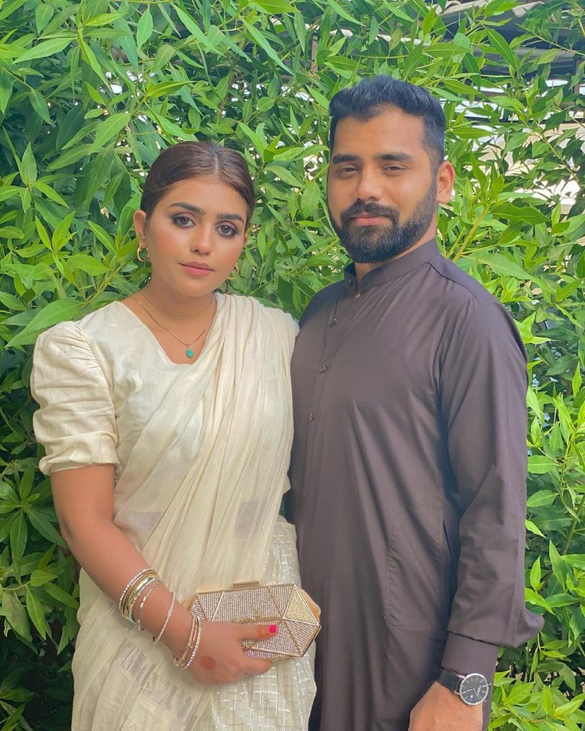 Anumta Qureshi Looks Adorable In Eid Pictures With Her Husband