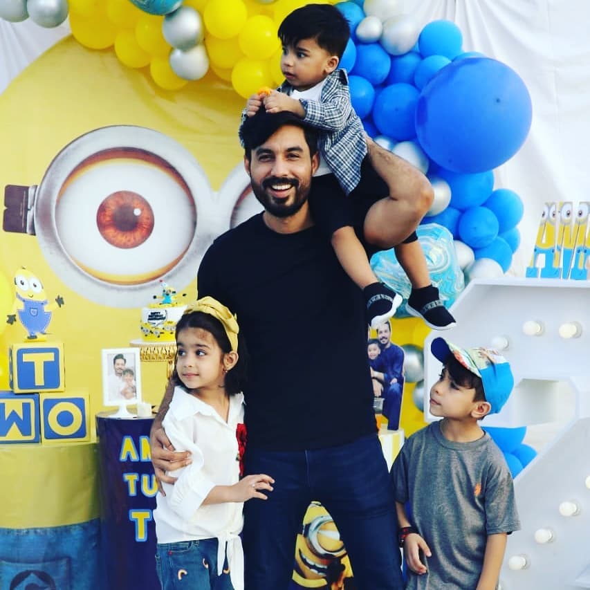 Ayaz Samoo's Son Turned Two - Beautiful Birthday Pictures