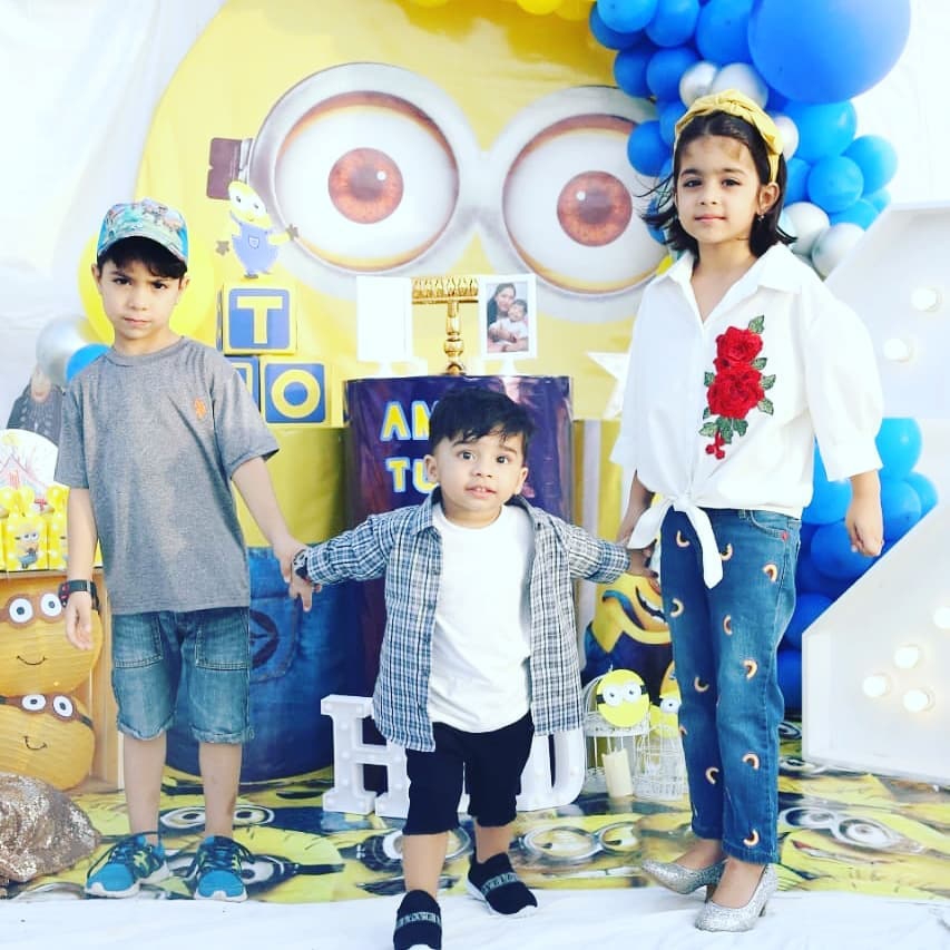 Ayaz Samoo's Son Turned Two - Beautiful Birthday Pictures