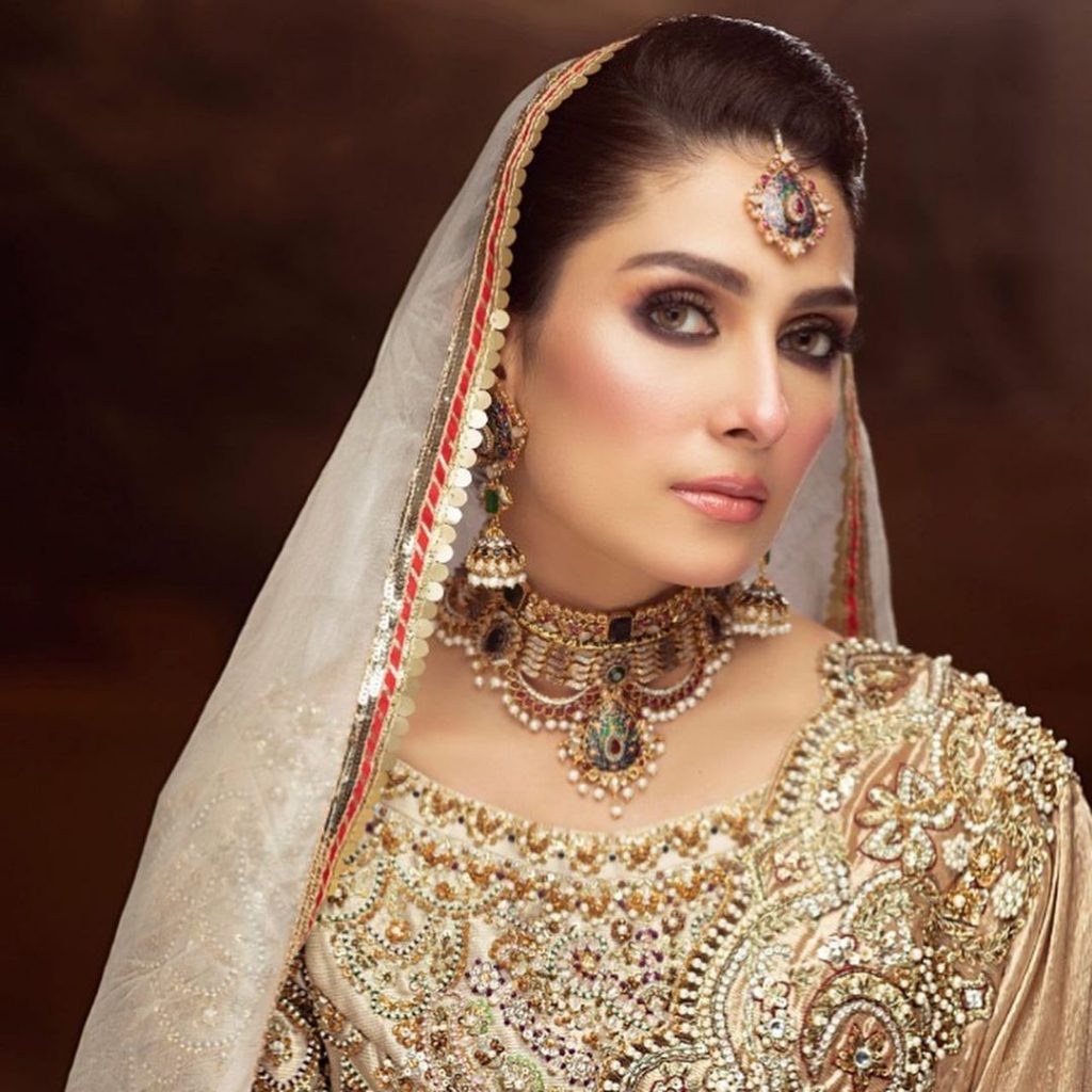 Ali Xeeshan Bridal Photoshoot Featuring Ayeza Khan