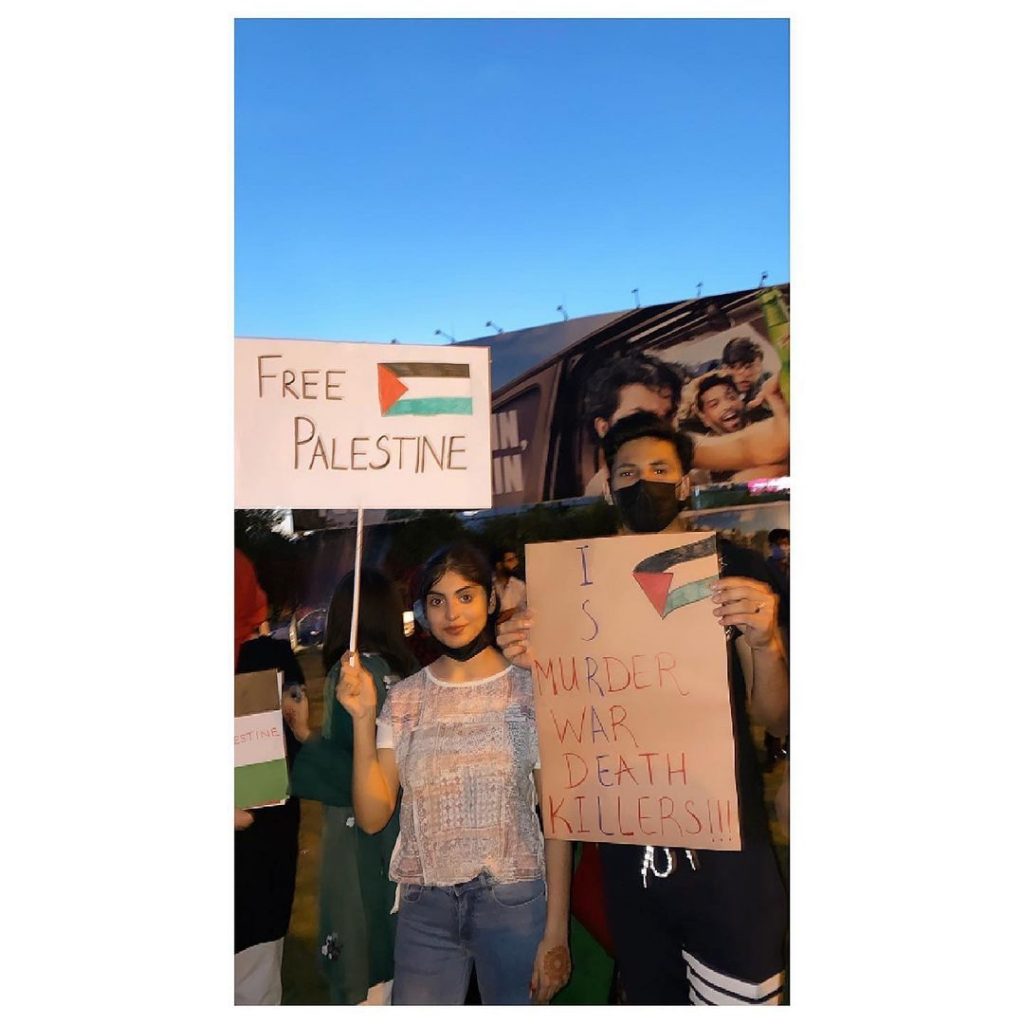 See Which Celebrities Took Their Time Out To Support Palestine