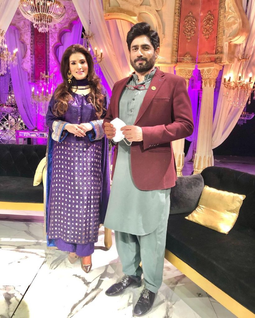 Beautiful Pictures Of Celebrities From The Set Of Eid Show 2021