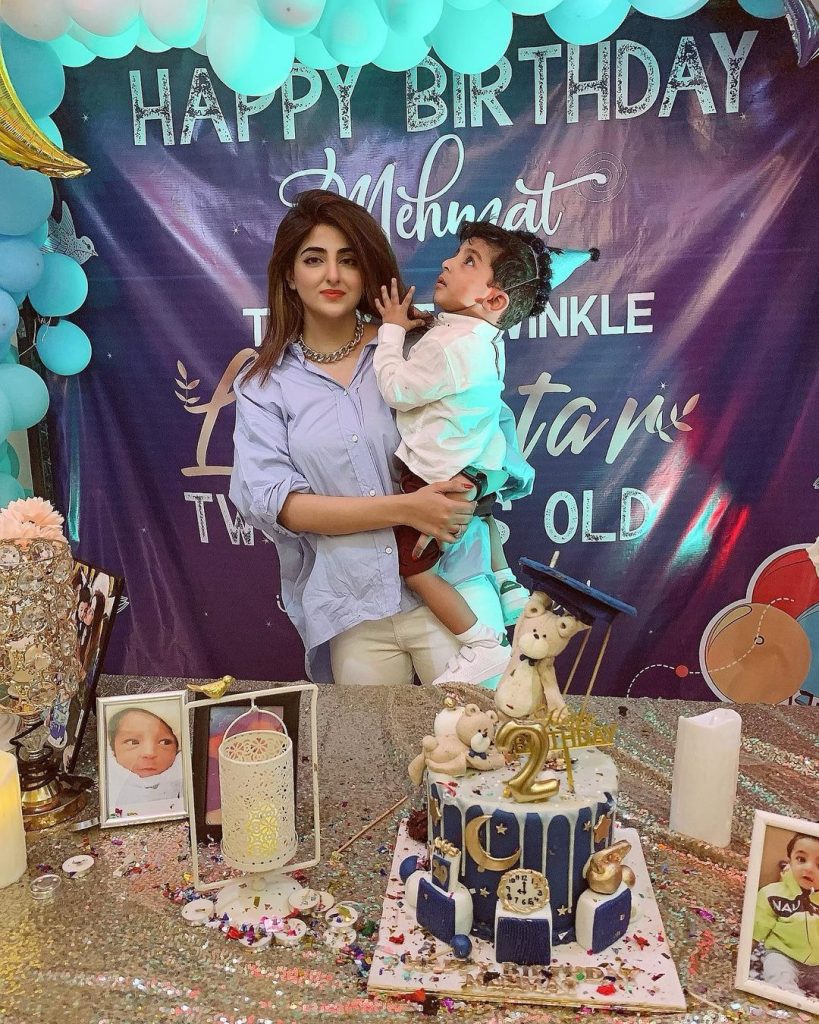 Fatima Sohail Celebrates Second Birthday Of His Son Mehmat