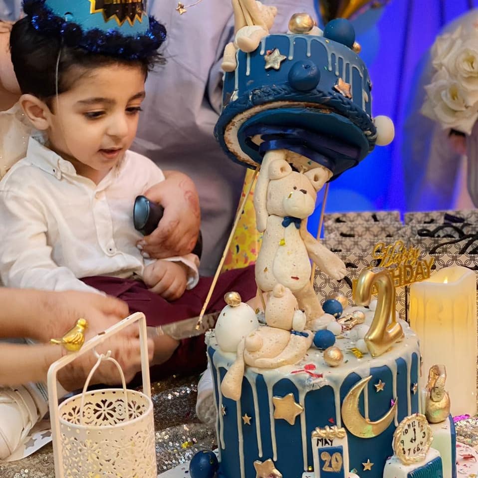 Fatima Sohail Celebrates Second Birthday Of His Son Mehmat