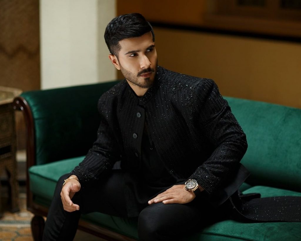 Faiza Saqlain's First Ever Men's Collection Featuring Feroze Khan