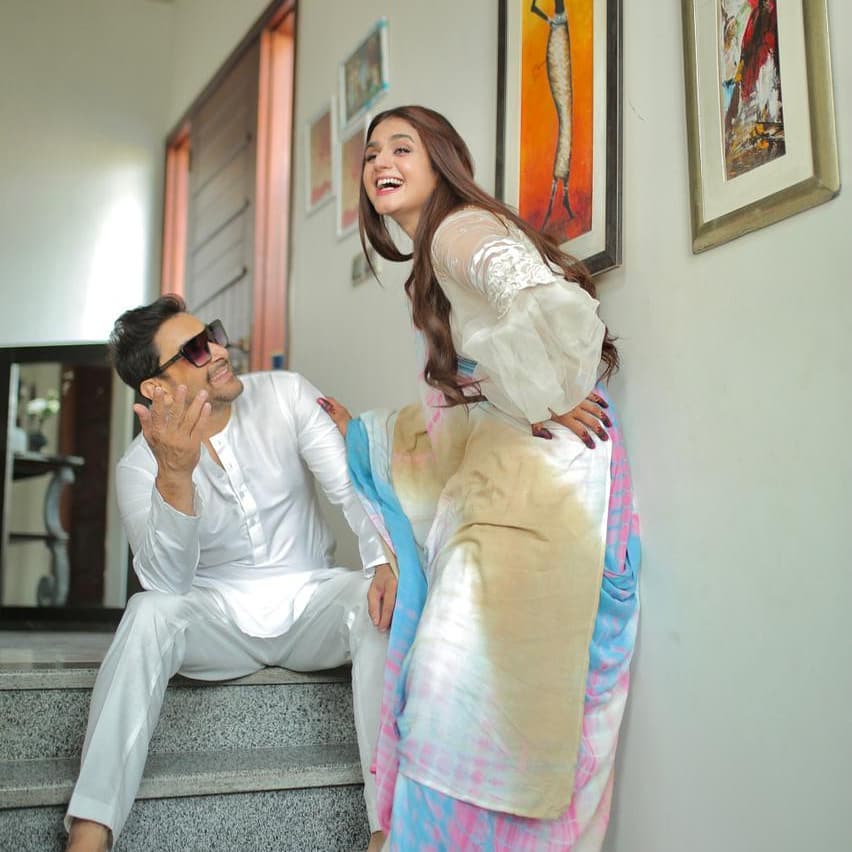 Hira Mani With Her Husband- Beautiful Eid Photoshoot