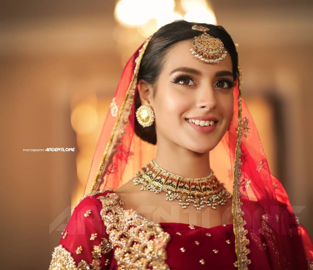 Iqra Aziz Bridal Look From Khuda Aur Mohabbat