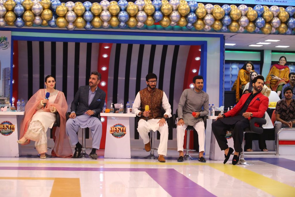 Pictures From Jeeto Pakistan Eid Special Show