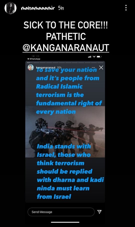 Celebrities React To Kangna Ranaut's Recent Statement