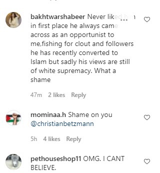 Christian Betzmann's Insensitive Take On Palestine Issue - Public Reaction