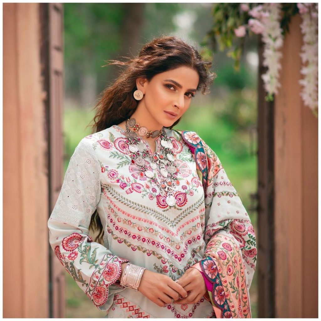 Saba Qamar Pulling Off Traditional Bridal Looks Like A Pro