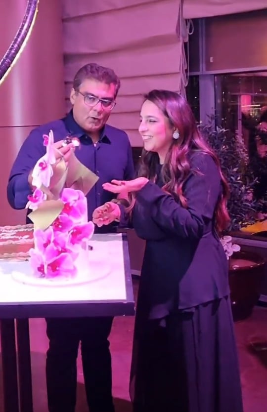 Salman Iqbal Celebrates First Wife's Birthday In Dubai