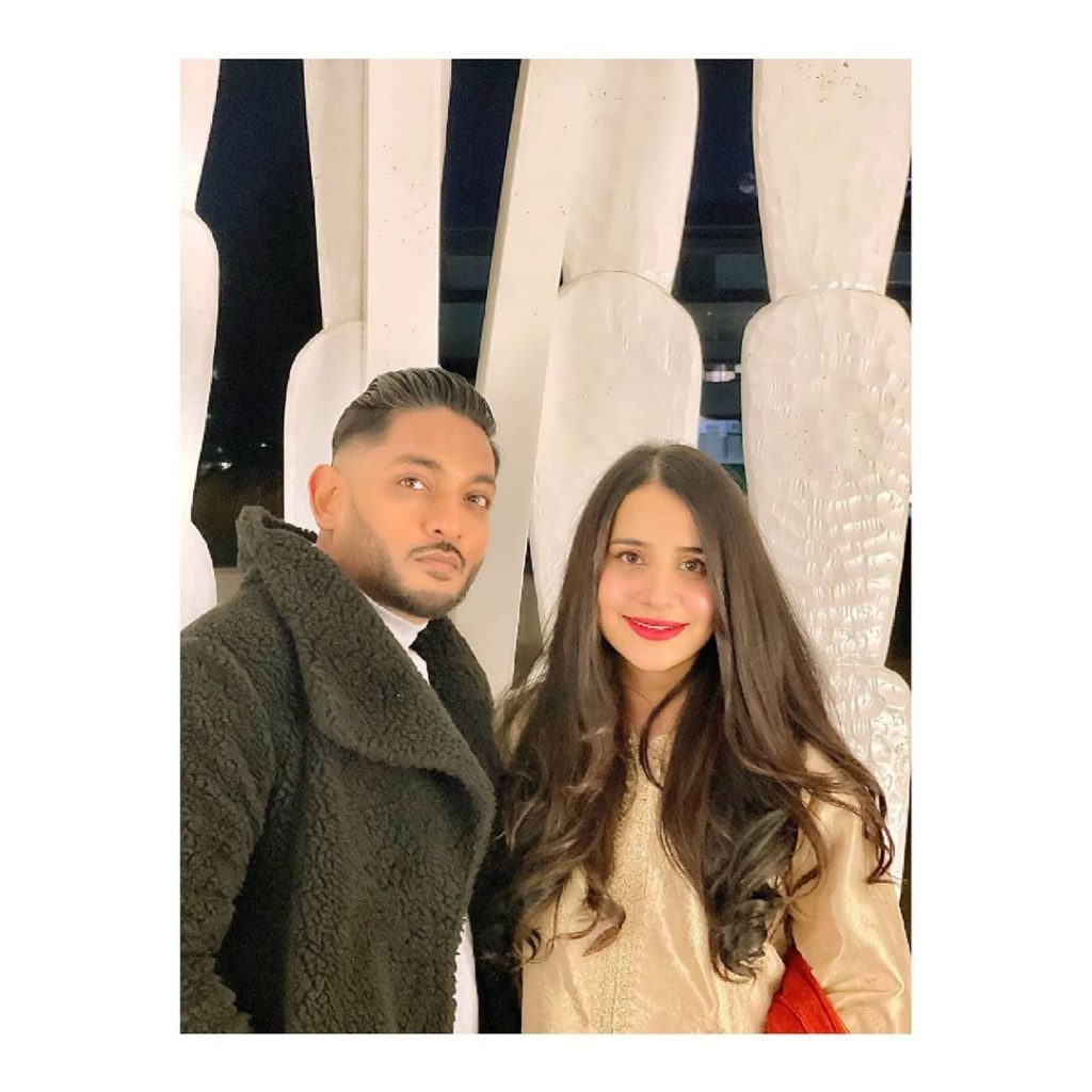 Saniya Shamshad's Beautiful Picture With Her Husband From Eid