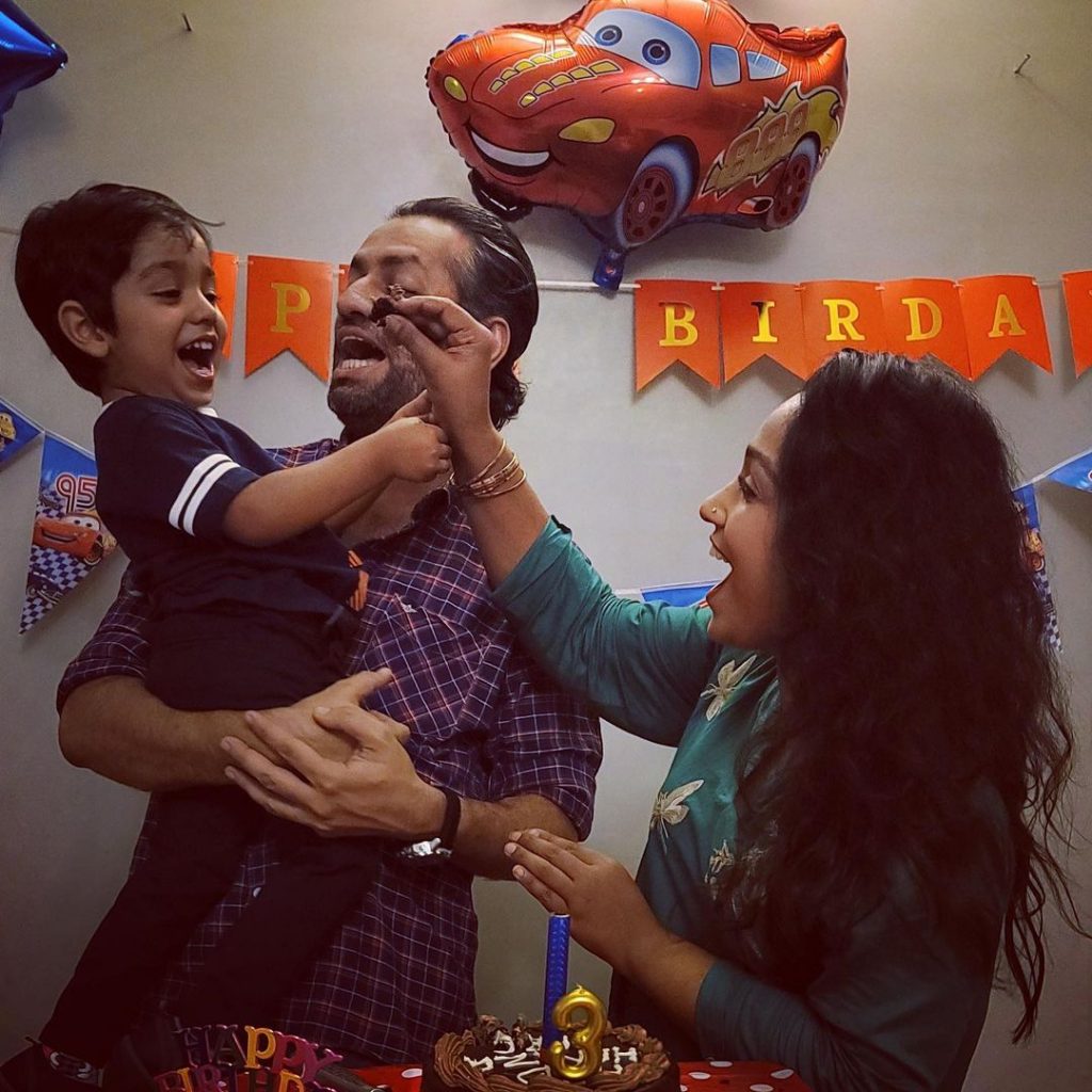 Uroosa Siddiqui Celebrated 3rd Birthday Of Her Son Hamza