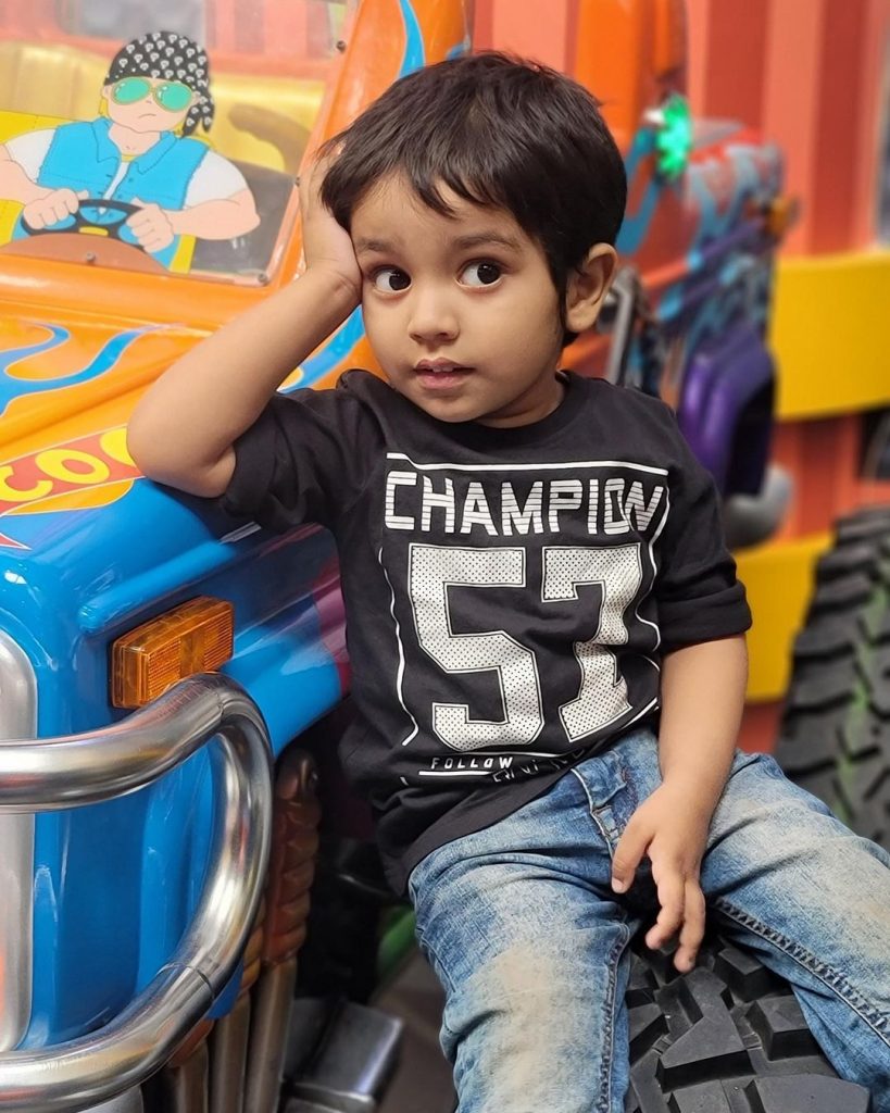 Uroosa Siddiqui Celebrated 3rd Birthday Of Her Son Hamza