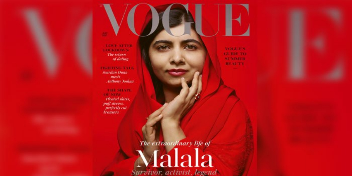 Malala Yousafzai Graces Cover Of Fashion Magazine Vogue