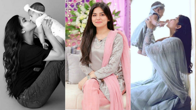Adorable Clicks Of Sanam Baloch With Her Daughter