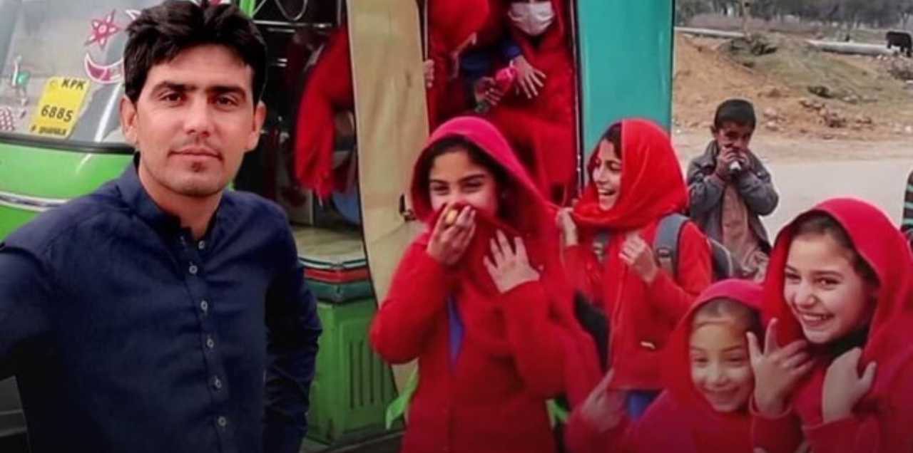 Meet Pakistan’s Favorite ‘Bhaijaan’ – This Rickshaw Driver Gives Free Ride To Schoolgirls Daily