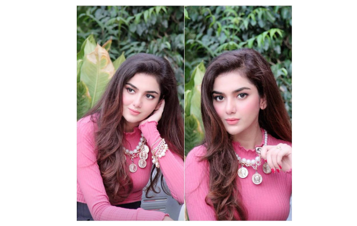 Syeda Tuba Aamir Looking Dreamy In Pink Outfit
