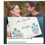 minal-khan-shares-pic-of-her-&-ahsan-mohsin-wedding-card