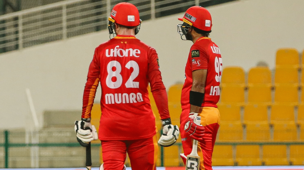 PSL 2021 Match 22: Munro, Iftikhar Star as United Clinch Third Consecutive Win