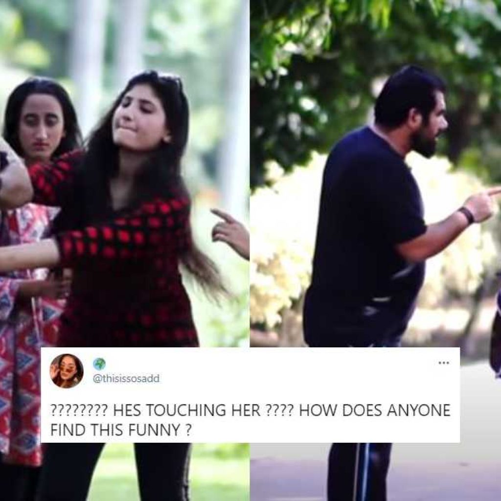 watch:-gujranwala-youtuber-harasses-women-on-streets-&-touches-them-in-the-name-of-‘prank’