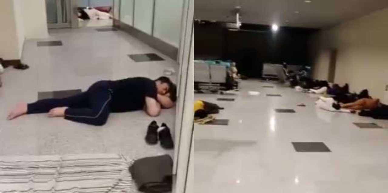 Russia Detains Several Pakistanis At Moscow Airport – Videos Show Their Situation Is Bad