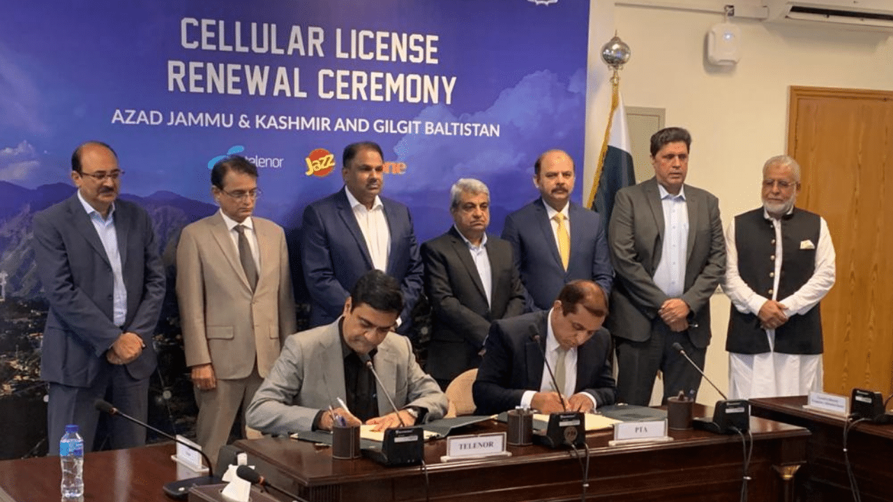 PTA Renews Telenor Pakistan’s License in AJK & GB