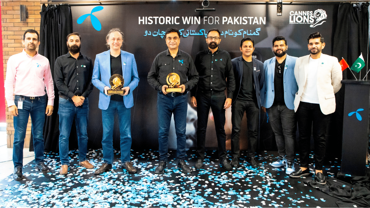 Telenor Pakistan Wins Five Awards at Cannes